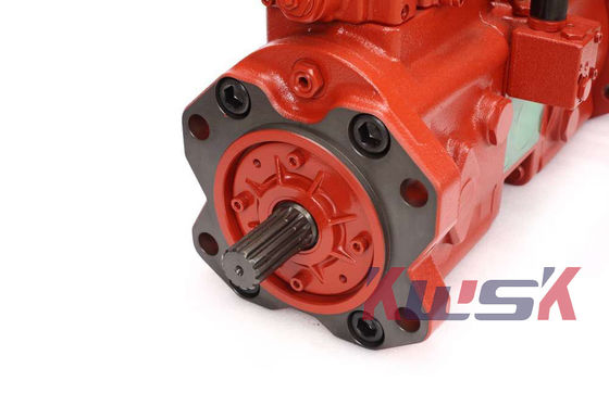 Flutek Dh225大宇K3v112dt-115r-Hnov 12の歯の主要なポンプ川崎の油圧ピストン・ポンプ アセンブリ